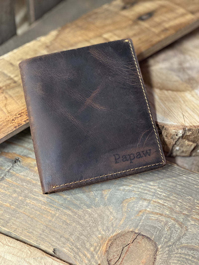 Leather Bi-fold Wallet | 372