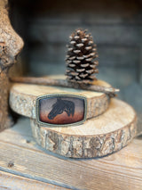 Kid's Belt Buckle | Horse head silhouette | Personalized