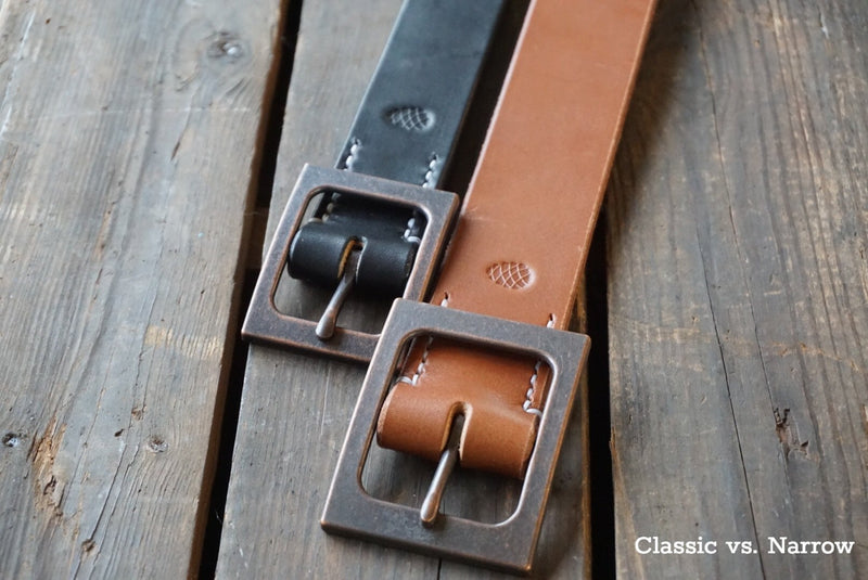 Calvary Leather Belt-Classic version-Hand Sewn