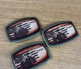 Kid's Belt Buckle | Tractor-American Flag-Cross | Personalized