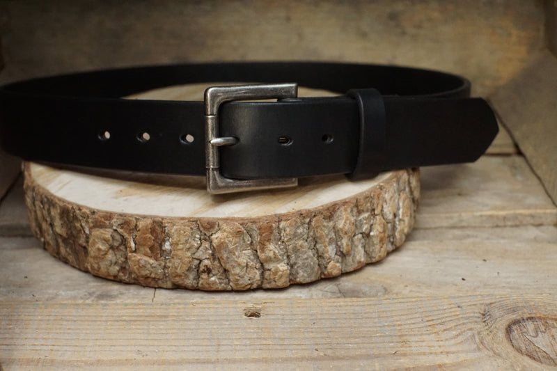 THE BILTMORE-RL Custom Leather Belt - English Bridle  1.5"