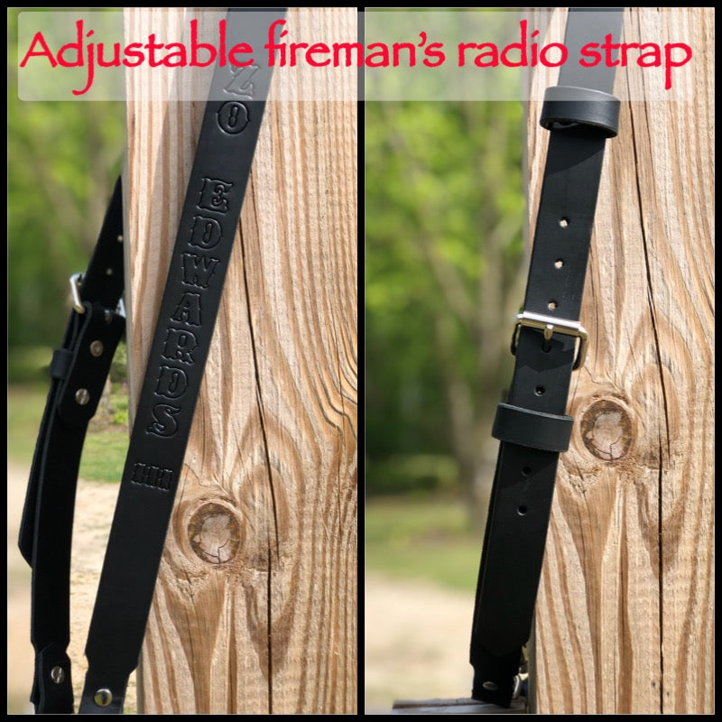 Radio Strap-Custom-Personalized-Leather-gift for him