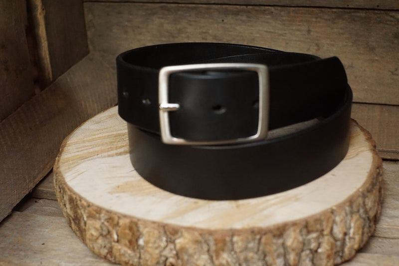 THE BILTMORE-CB- English Bridle Leather Belt - 1.5"