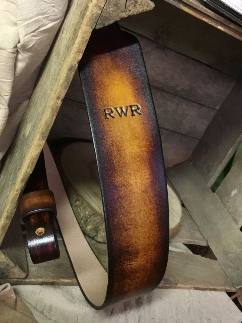 Rifle Sling: Personalized Leather-Hunter's Gift