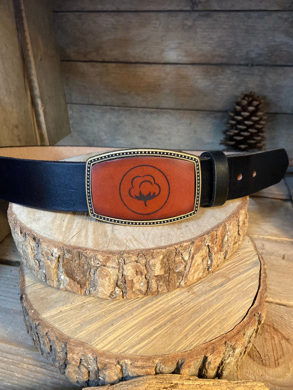 Leather Belt Buckle | Cotton Circle