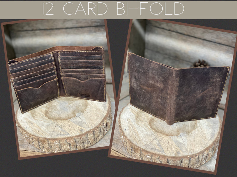 Leather Wallet | Bi-Fold | Oversize | 386