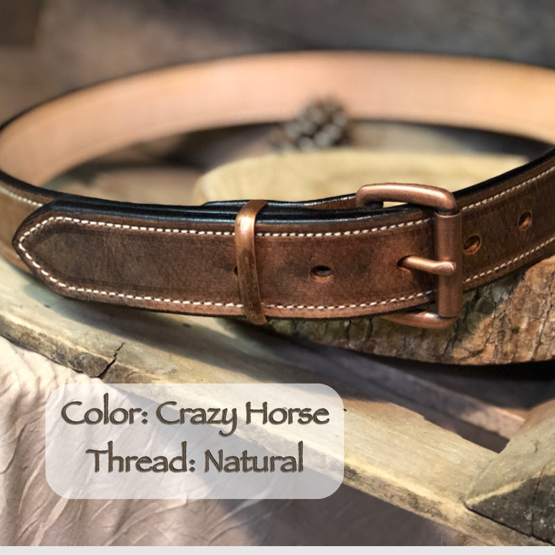 Heritage Belt-Leather gun belt, full-grain Leather