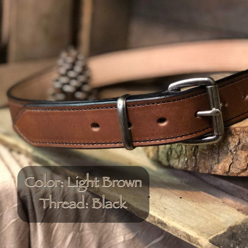 Heritage Belt-Leather gun belt, full-grain Leather