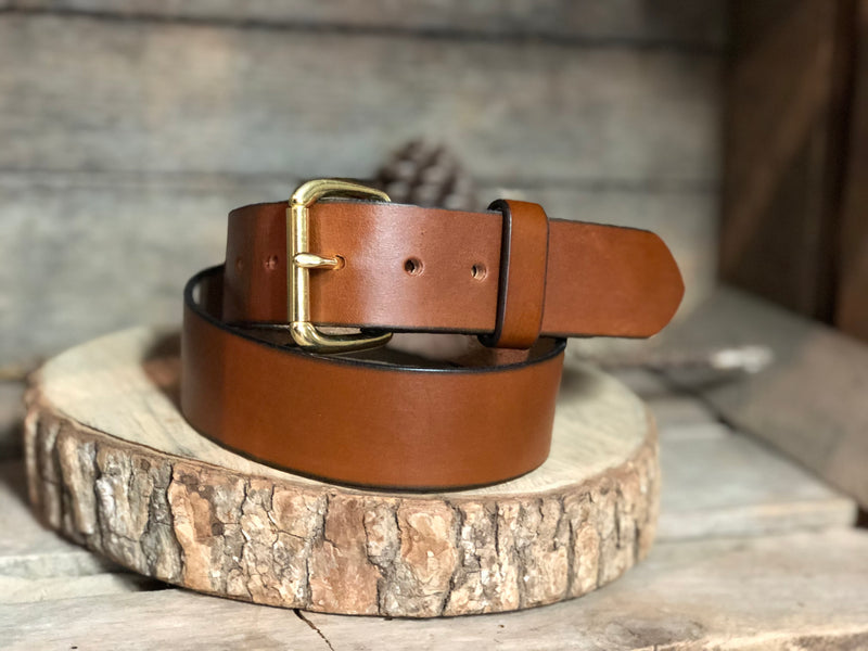 Leather belt 1.5"-Full Grain leather ,Men's leather belt women's leather belt personalized gift USA