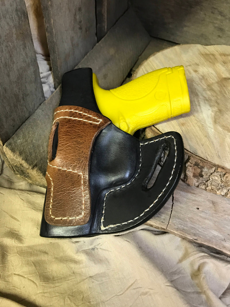 Leather Holster-Avenger Buffalo Custom Hand-made in USA