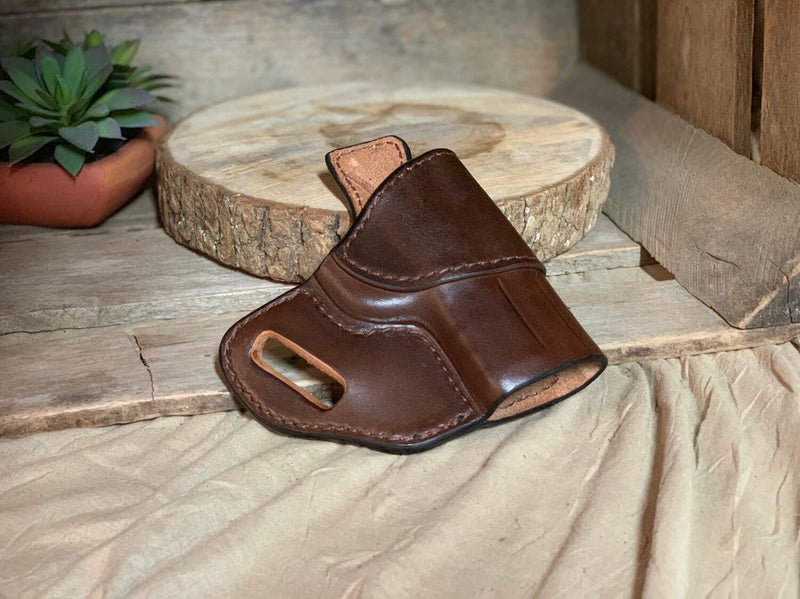 Leather Holster-Avenger Custom Hand-made in USA