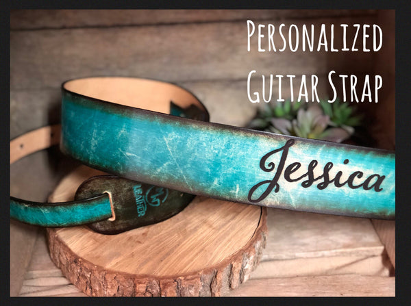 Child's Guitar Strap-Show off their Name and Personalize