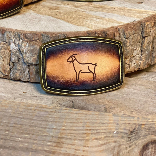 Goat belt outlet buckle
