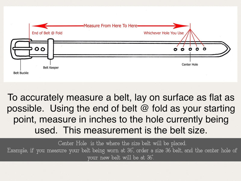 Kids Belt -1" - Personalized belt