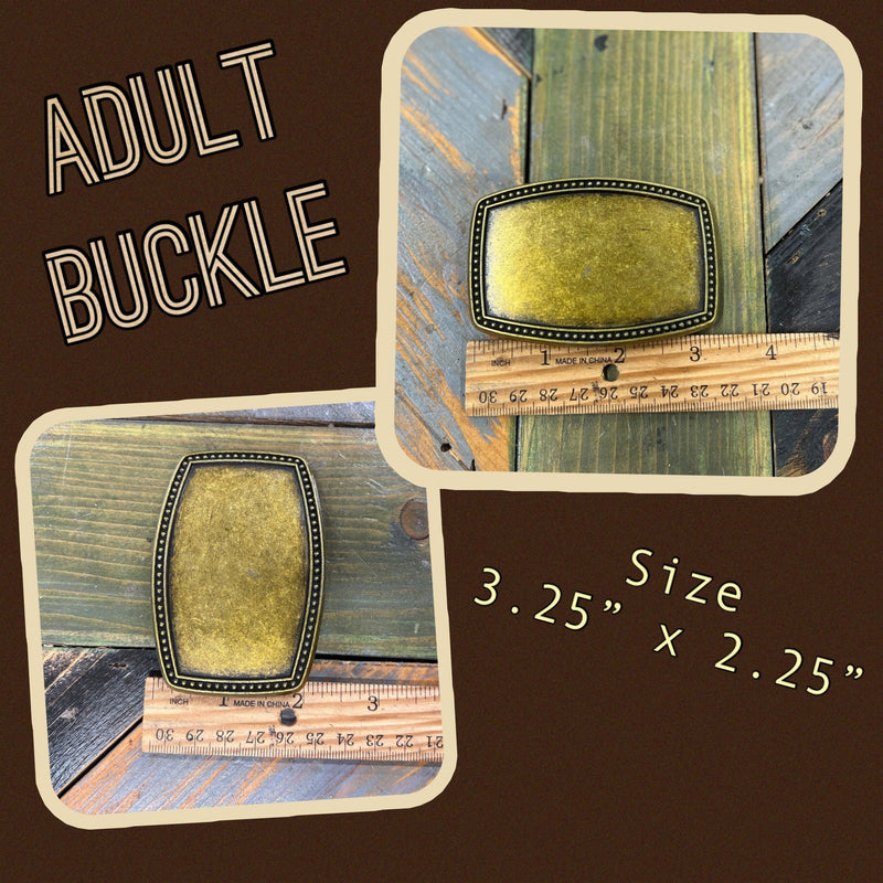 Belt Buckle | Long Horn Steer