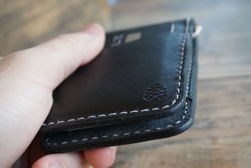 The Keeper leather money clip wallet - M & W Leather