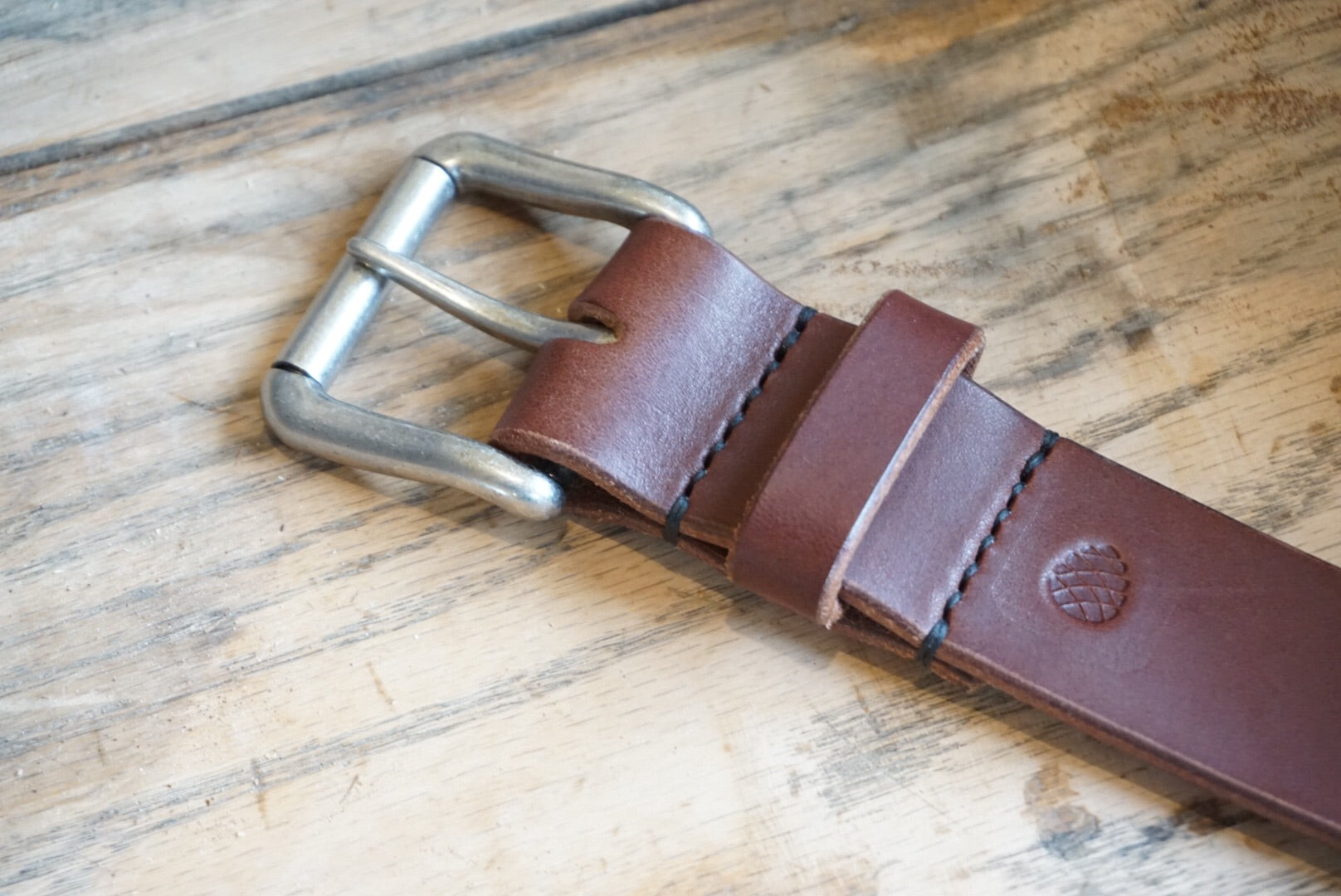 Calvary Leather Belt-Classic version-Hand Sewn – M & W Leather